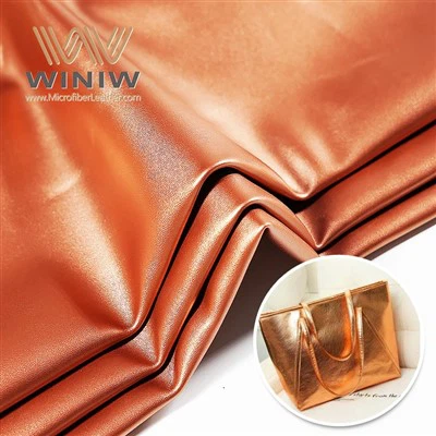 Hochwertiger veganer PU-Mikrofaserleder für Taschen