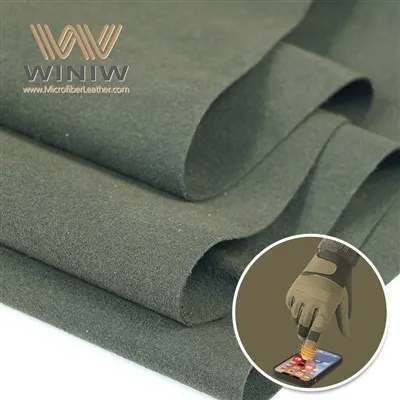 Kratzfestem Mikrofaser-Leder veganer Stoff für Handschuhe